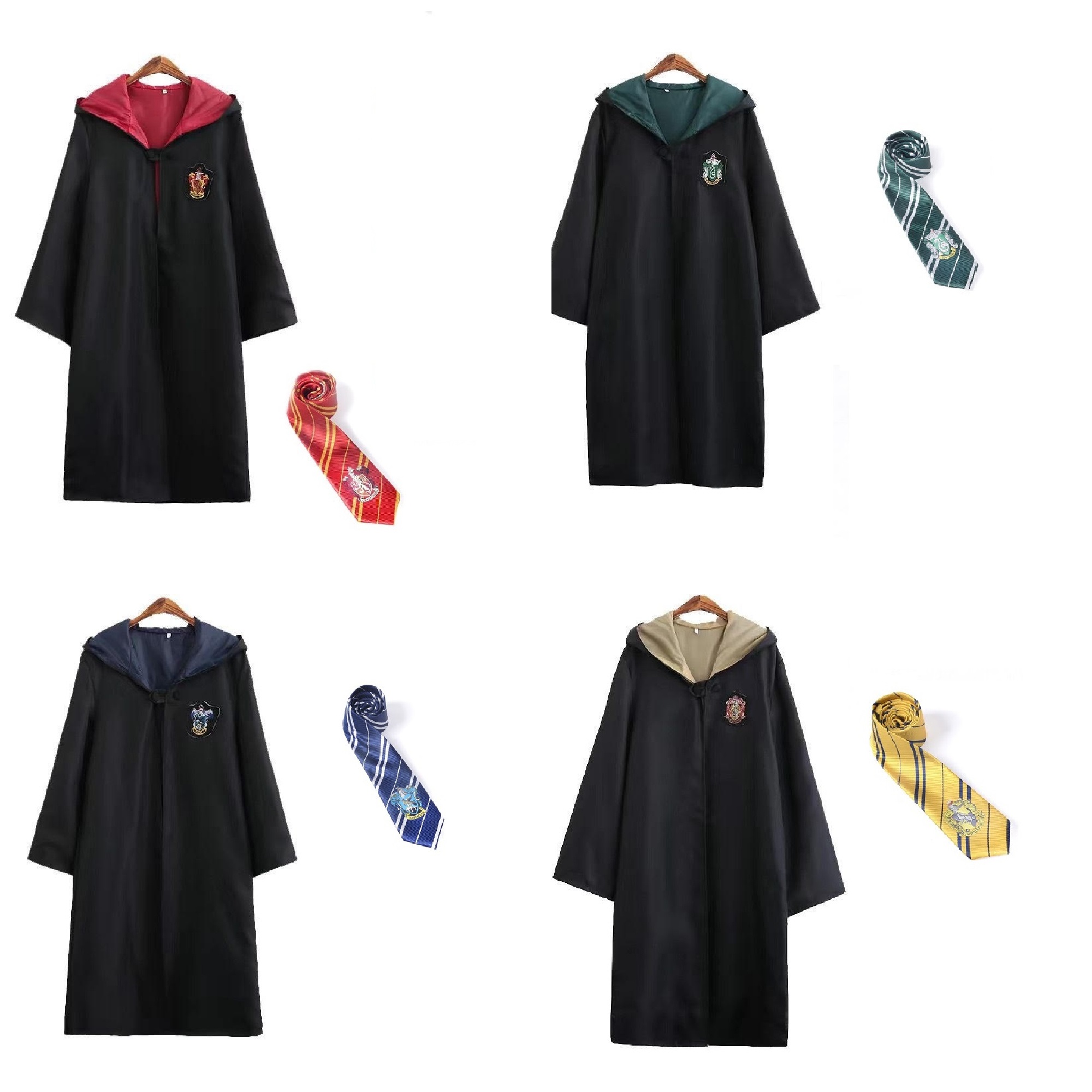 Wizard Robe Costume Robe Cloak Tie Book Week