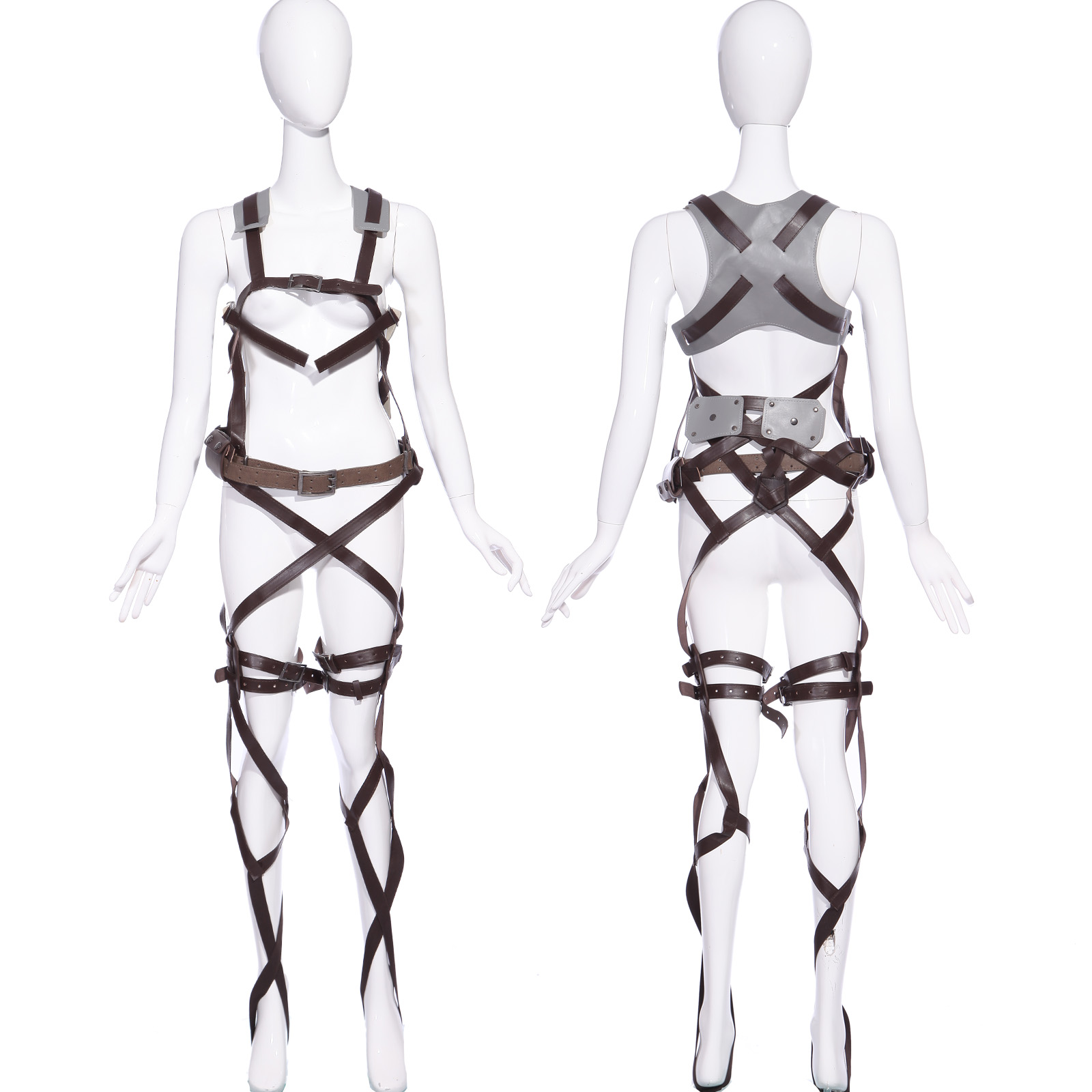 Attack on Titan Costume Set Jacket Cape Belt Shingeki No Kyojin Cosplay