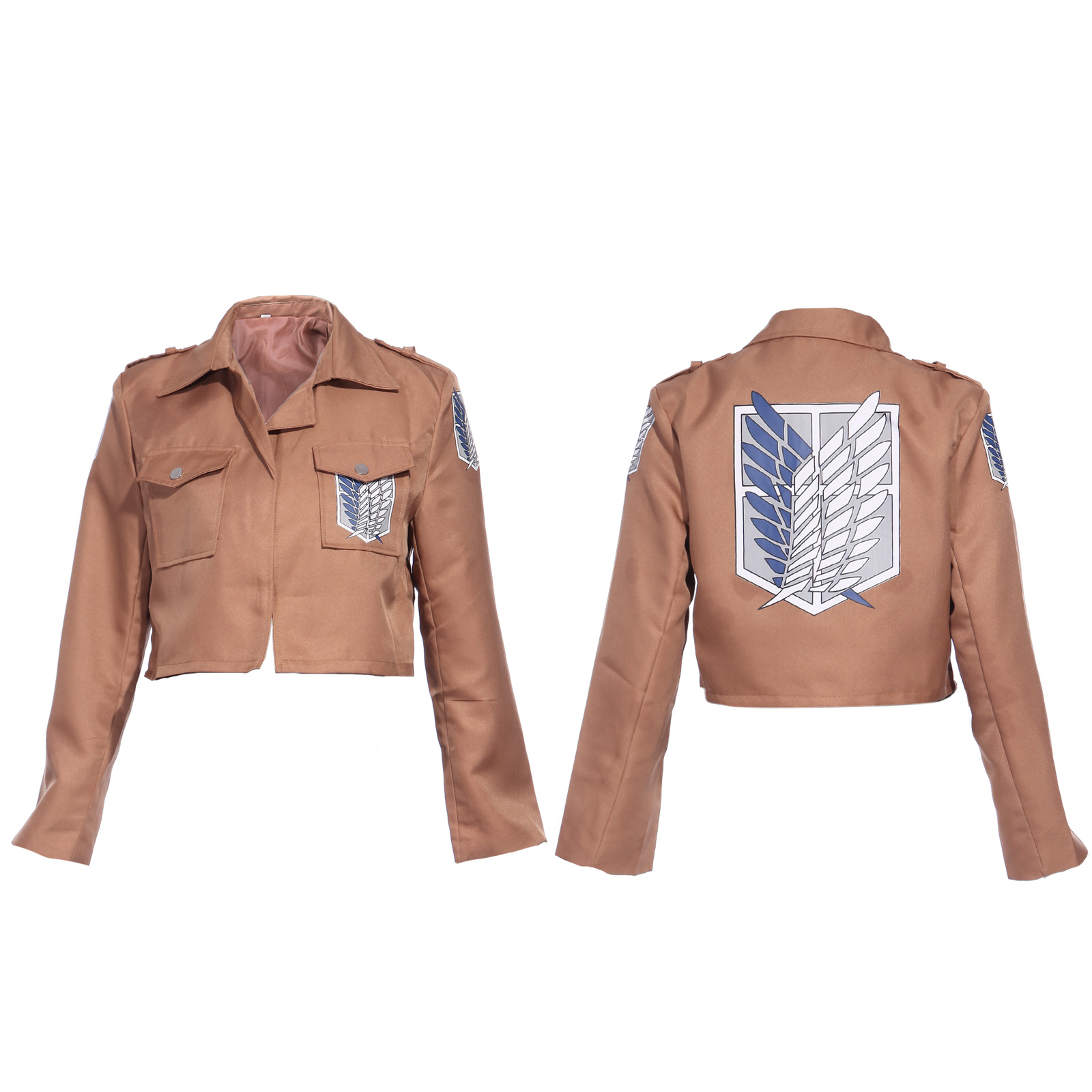 Attack on Titan Costume Set Jacket Cape Belt Shingeki No Kyojin Cosplay