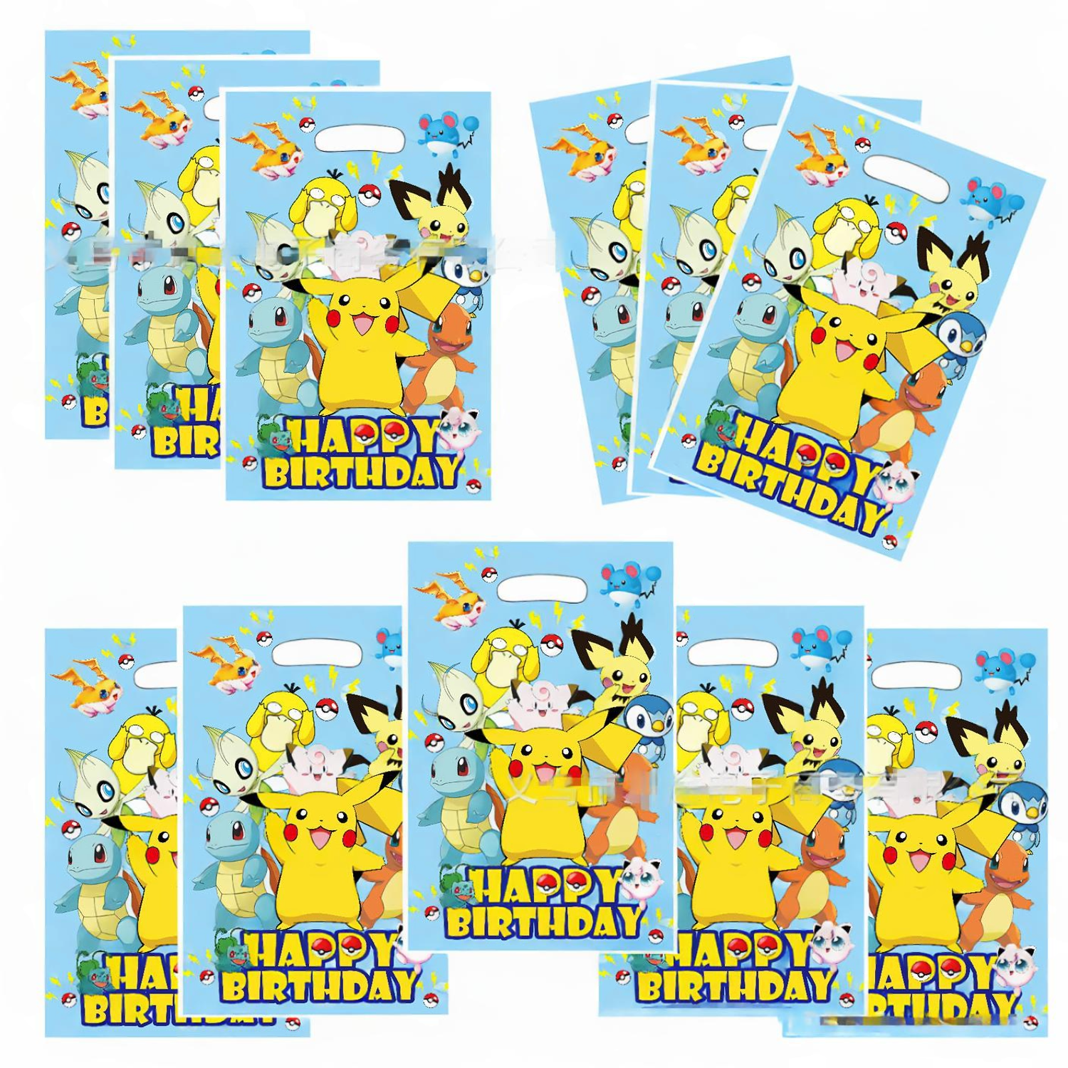 New Pokemon Loot Bags 10 Pack