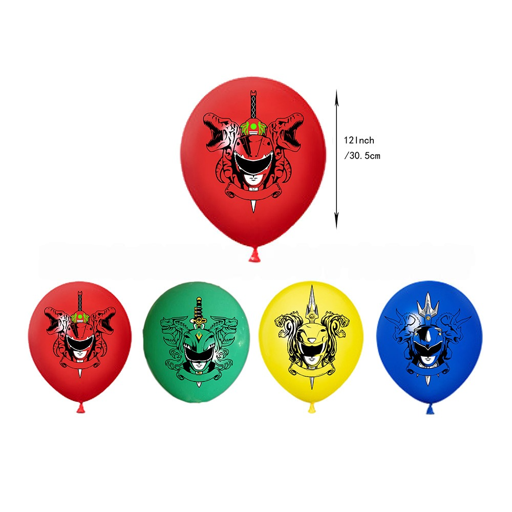 Power Rangers Birthday Party Decorations Set