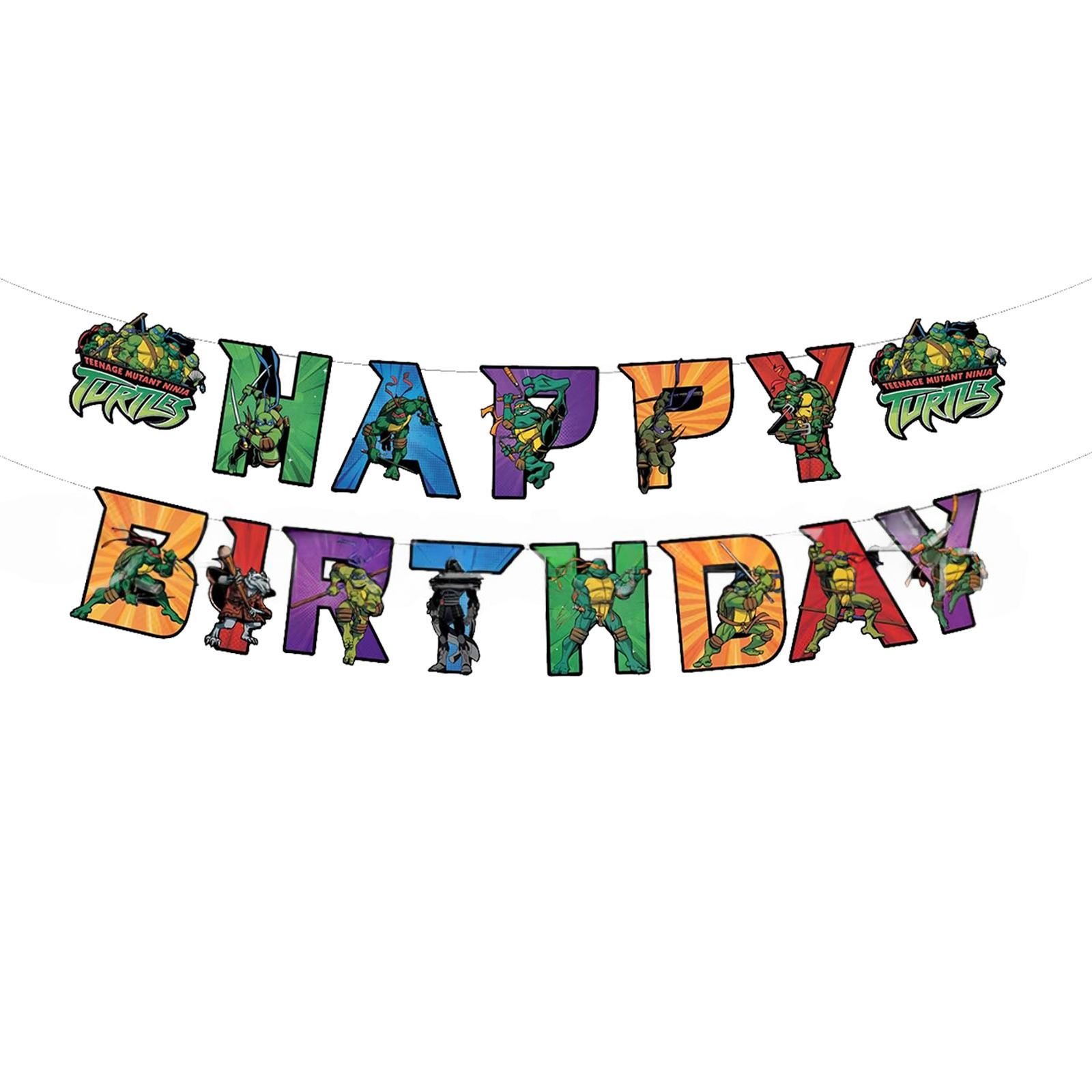 Ninja Turtles Birthday Party Decorations Set
