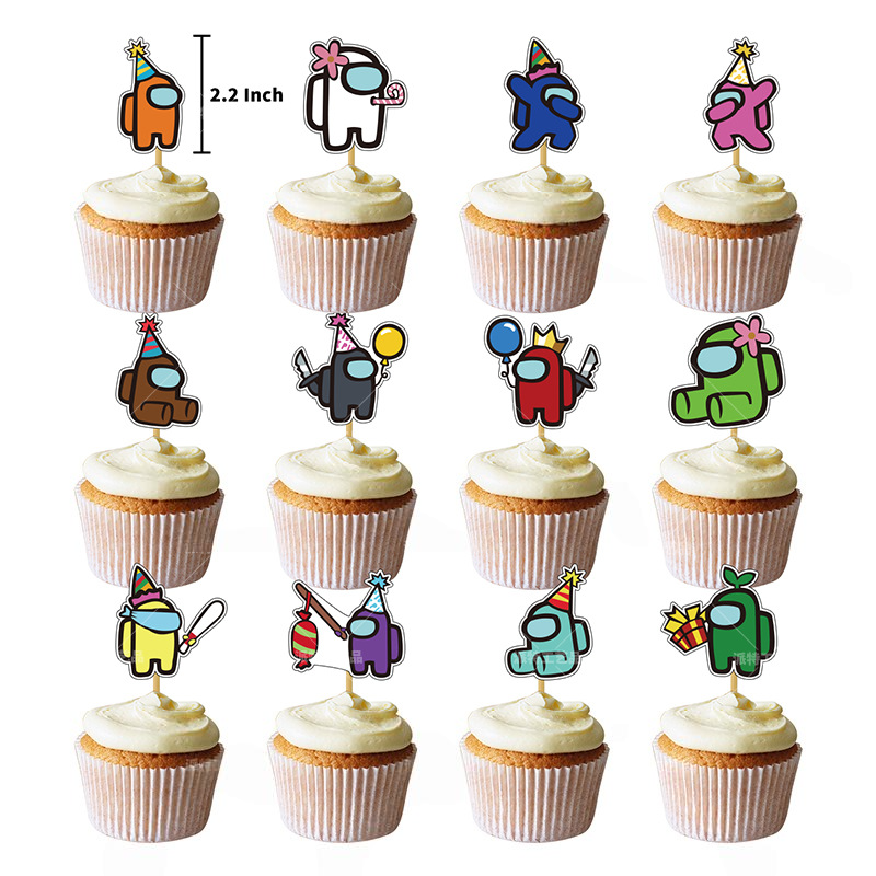 Among Us Birthday Party Decorations Set