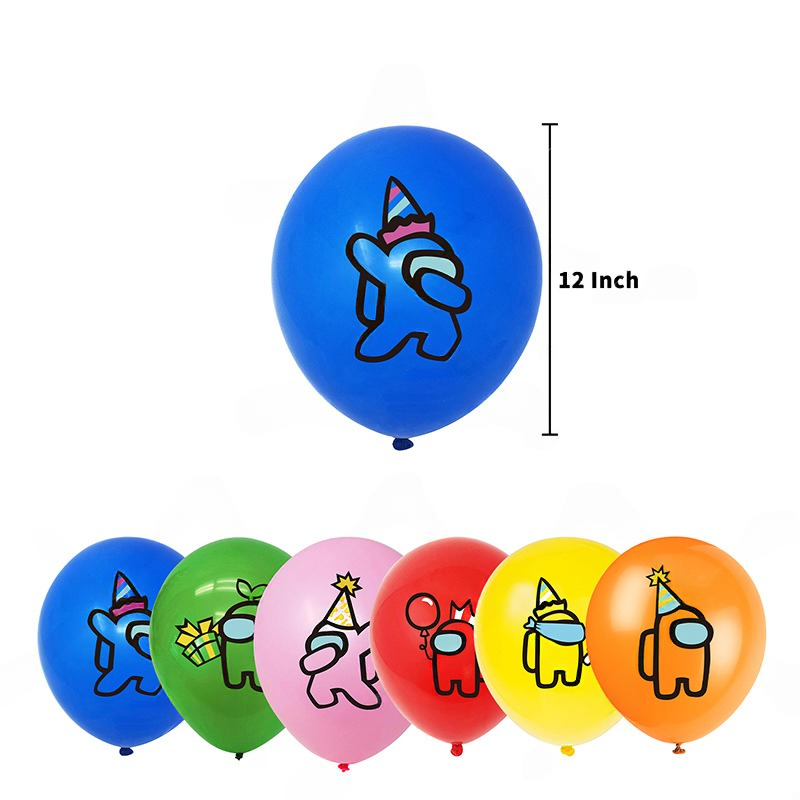 Among Us Birthday Party Decorations Set