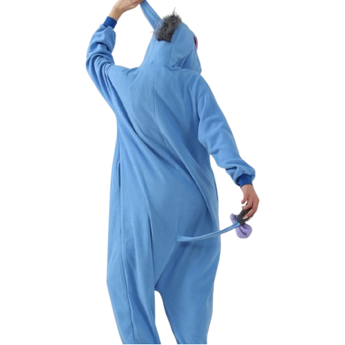 Kids Eeyore Donkey Onesie Costume Kigurumi Pajamas