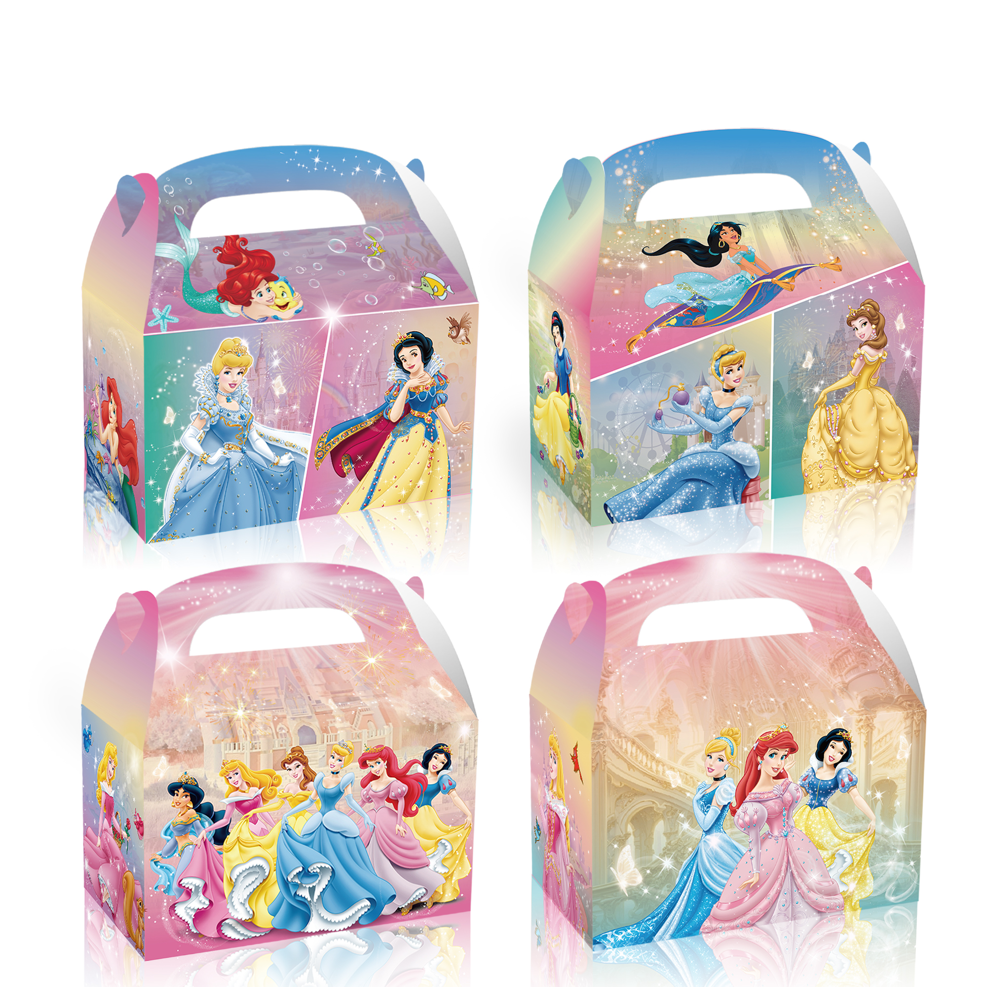 Princess Party Favour Loot Boxes 12 Pack