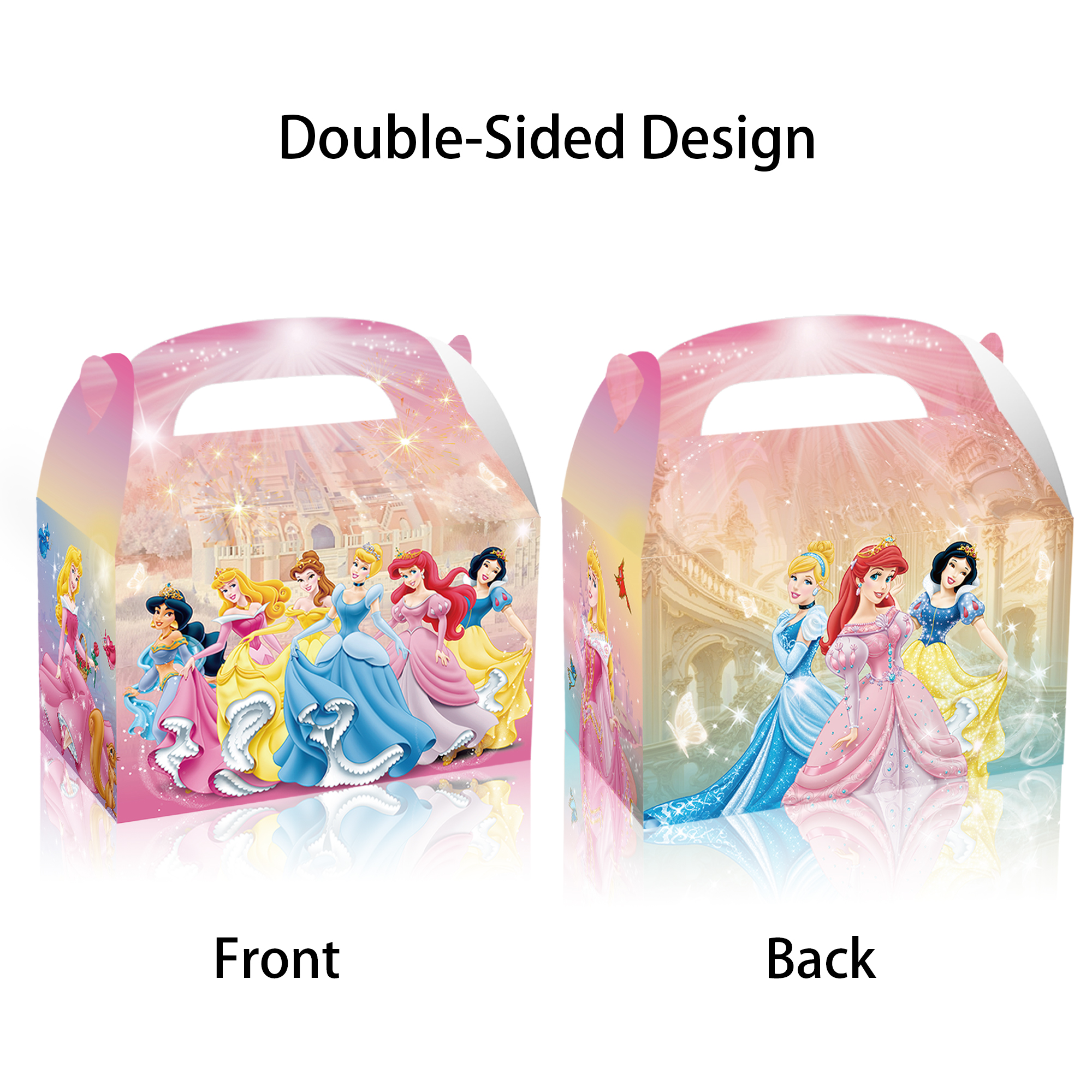 Princess Party Favour Loot Boxes 12 Pack