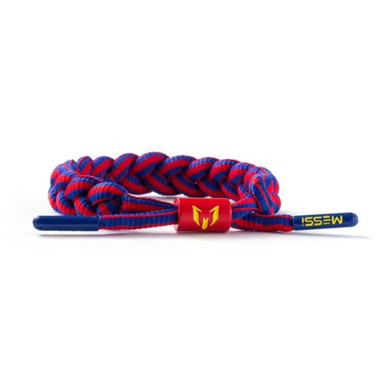 Adjustable Soccer Lionel Messi Braided Bracelet Wristband 