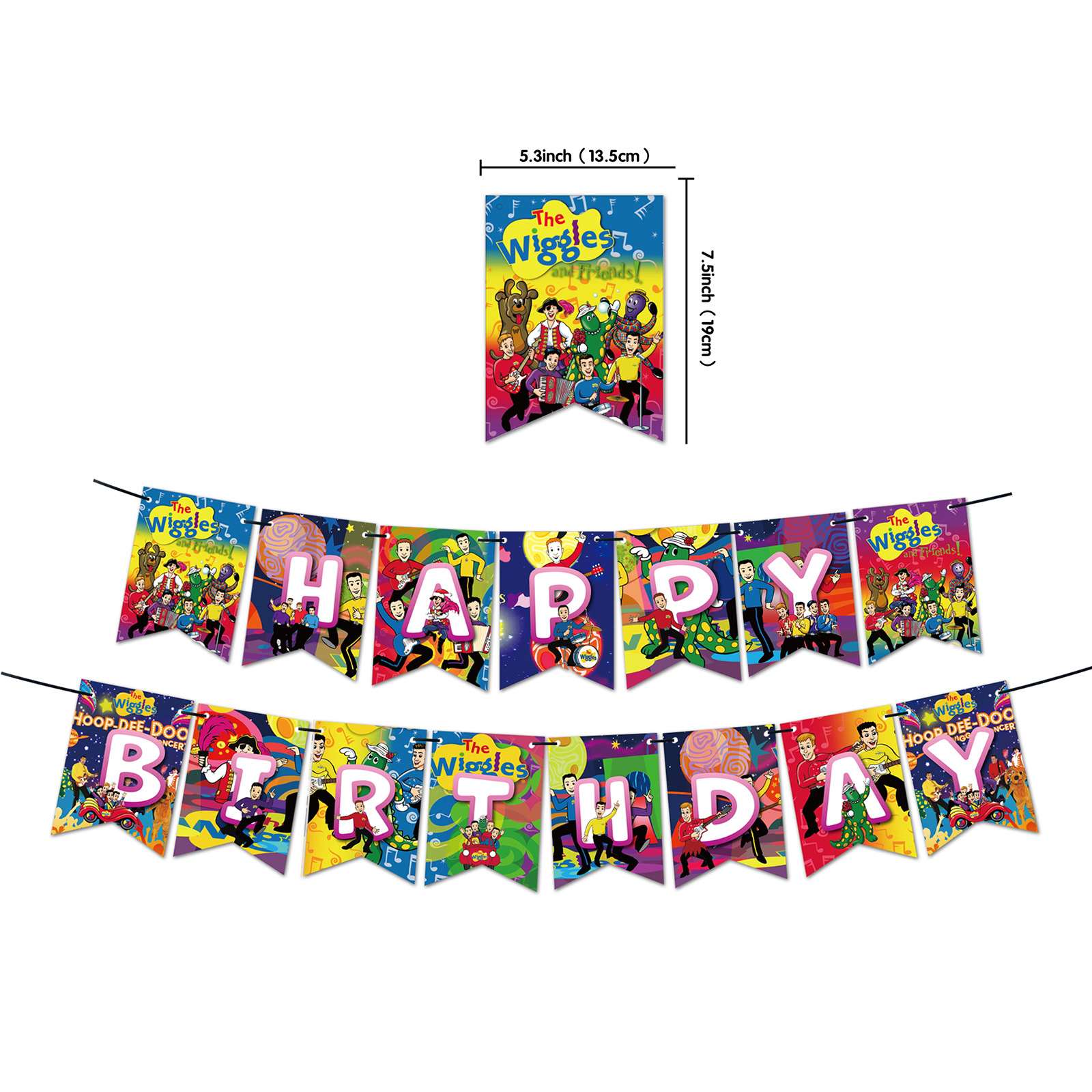 The Wiggles Birthday Party Decorations Set