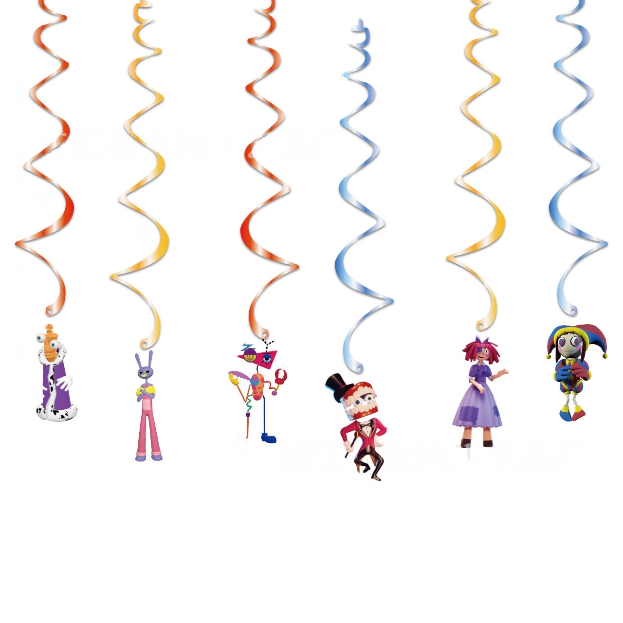 The Amazing Digital Circus Party Decorations