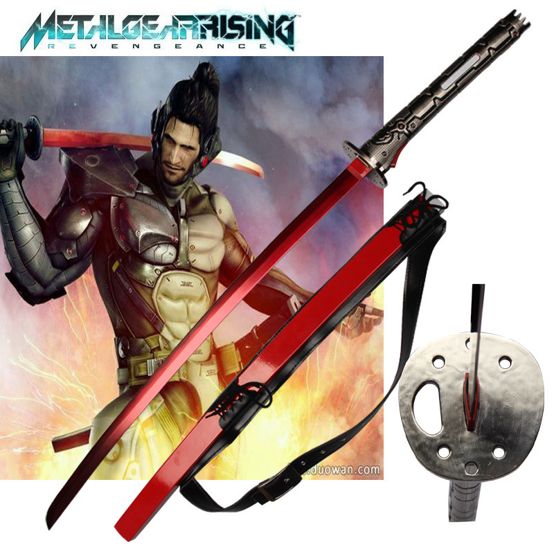 Metal Gear Rising Revengeance MURASAMA HIGH Frequence RED Metal Sword