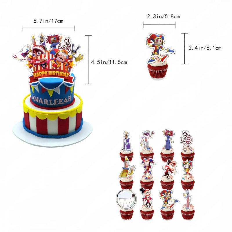 The Amazing Digital Circus Birthday Party Decorations Set
