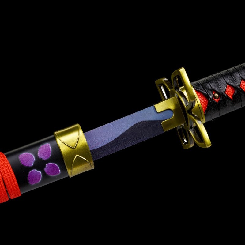 Premium Marvels Rivals Psylocke Sword Katana Metal Sword Cosplay 104cm