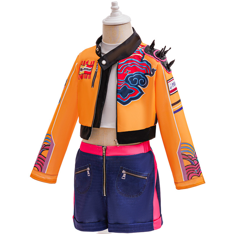 Girls KPop Demon Hunters Costume Rumi Cosplay