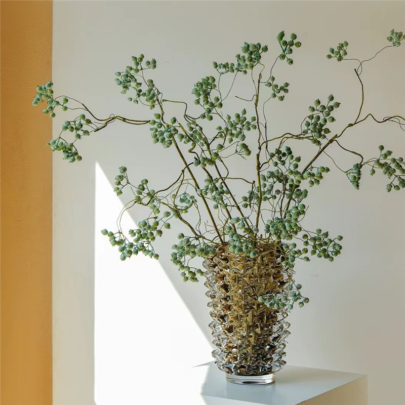 Rostrato Style Spikey Glass Vase