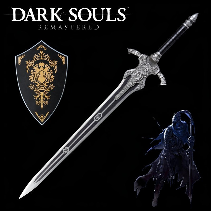 Dark Souls The Great Sword of Artorias with Wall Plaque