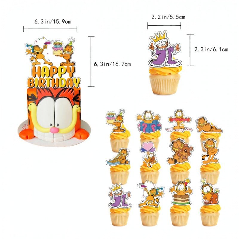Garfield Birthday Party Decorations Set