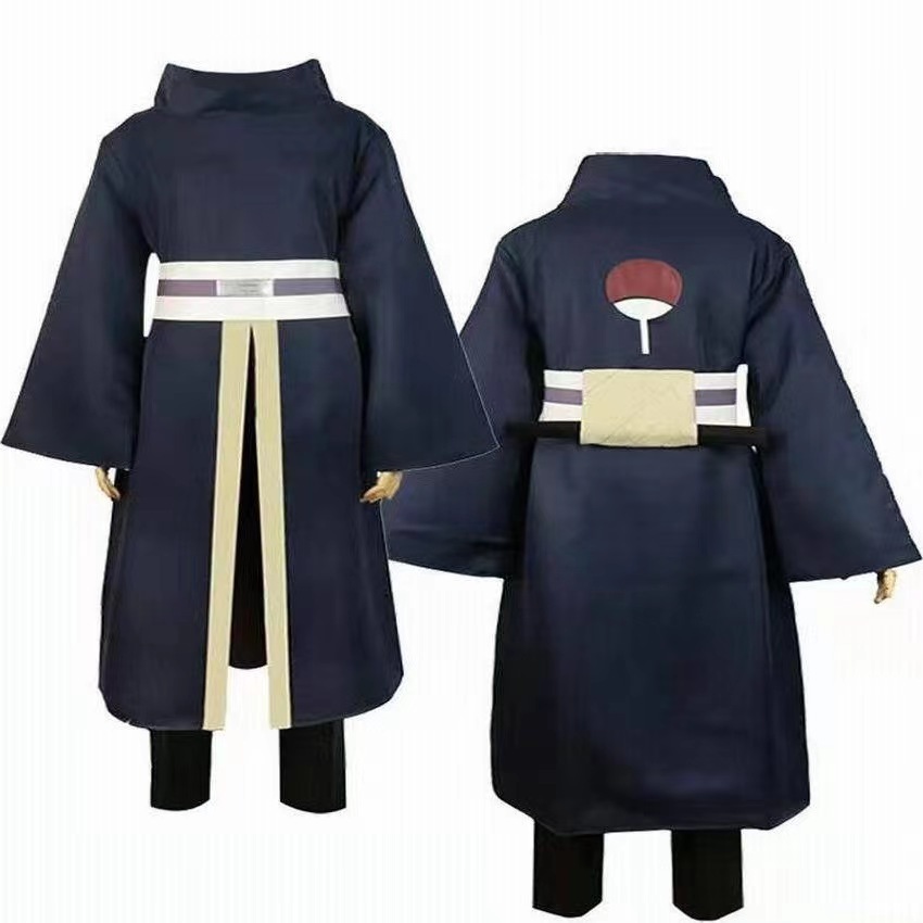 Naruto Akatsuki Ninja Uchiha Obito Cosplay Costume Anime