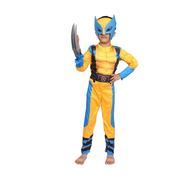 Kids Wolverine Superhero Costume