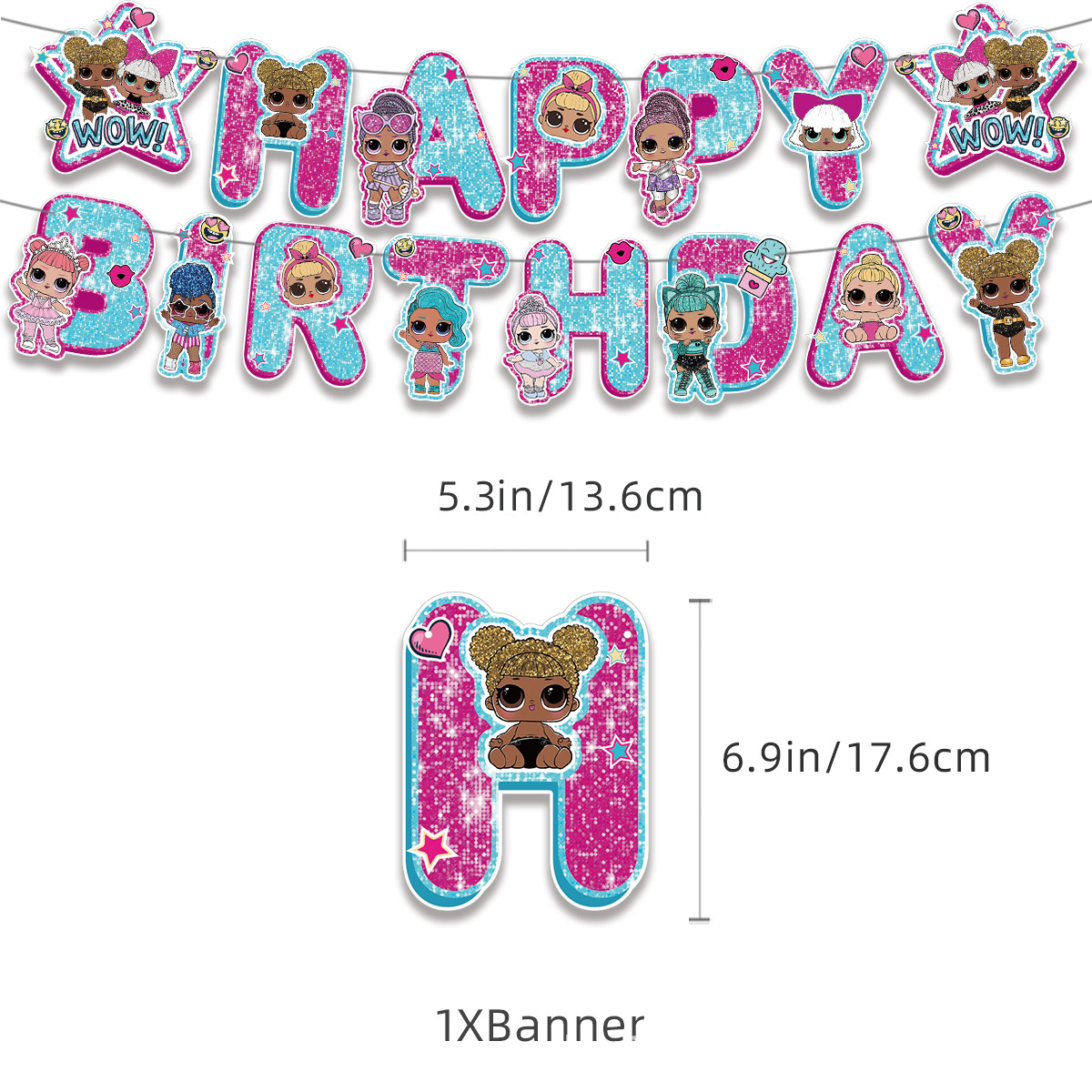 LOL Surprise Party Decorations Set