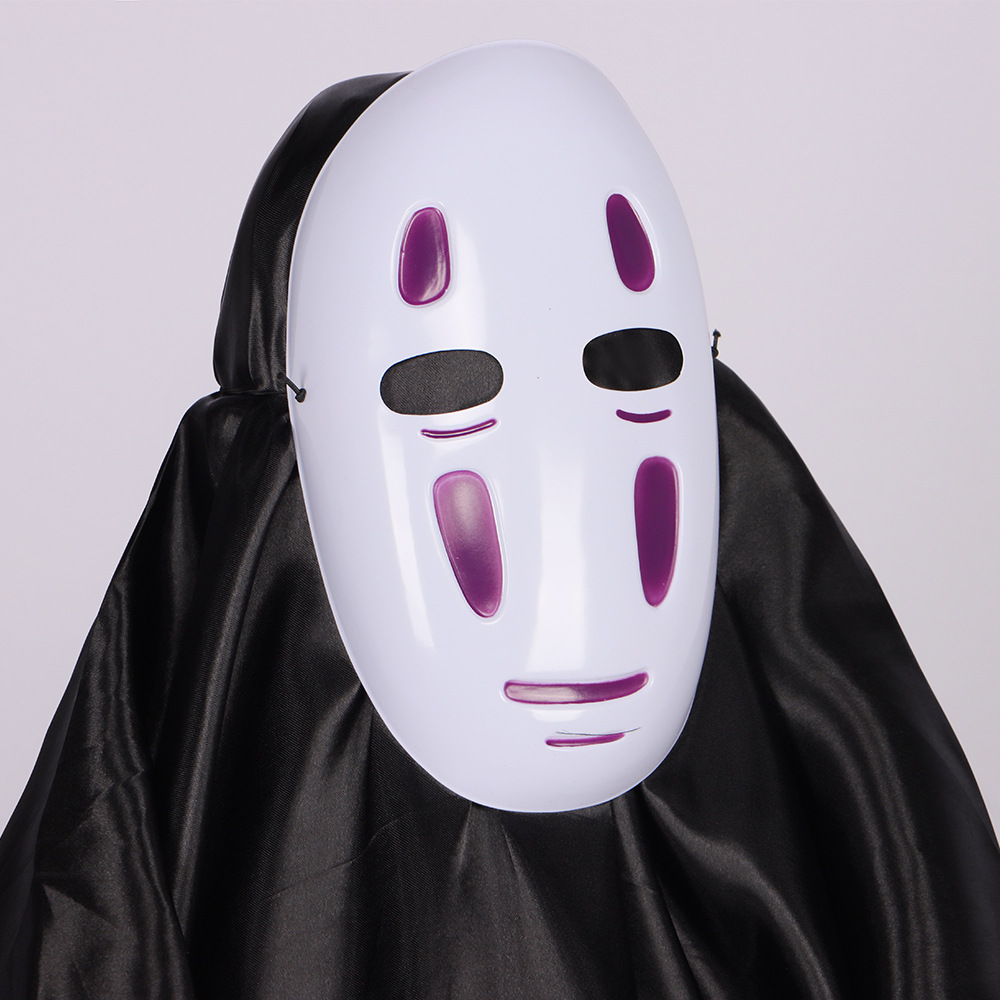 Kids Adults Spirited Away No Face Kaonashi Costume Halloween Cosplay Outfit 