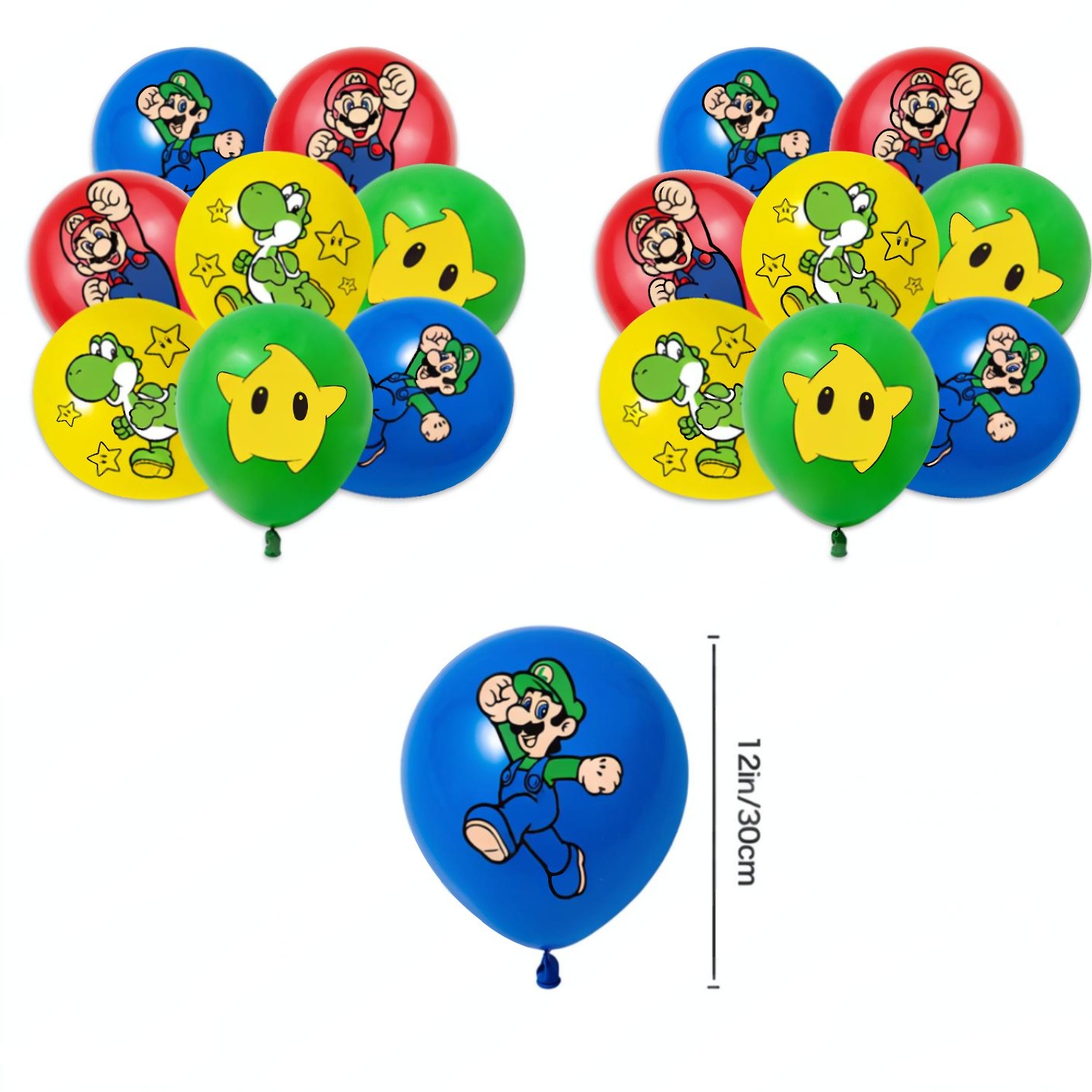 New Super Mario Birthday Party Decorations Set