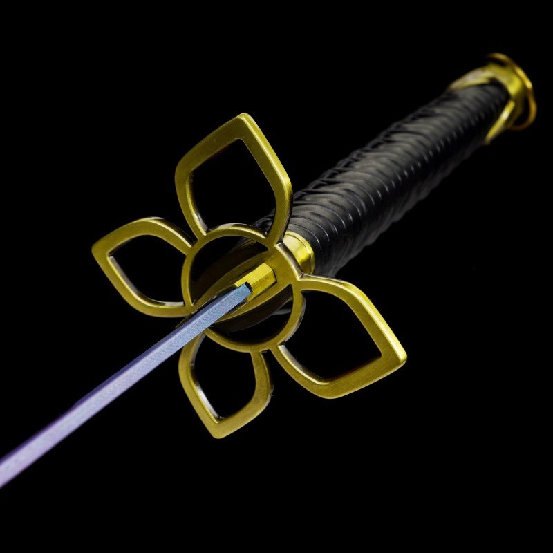 Premium Marvels Rivals Psylocke Sword Katana Metal Sword Cosplay 104cm