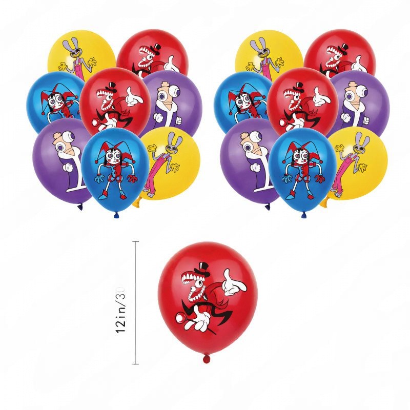 The Amazing Digital Circus Birthday Party Decorations Set