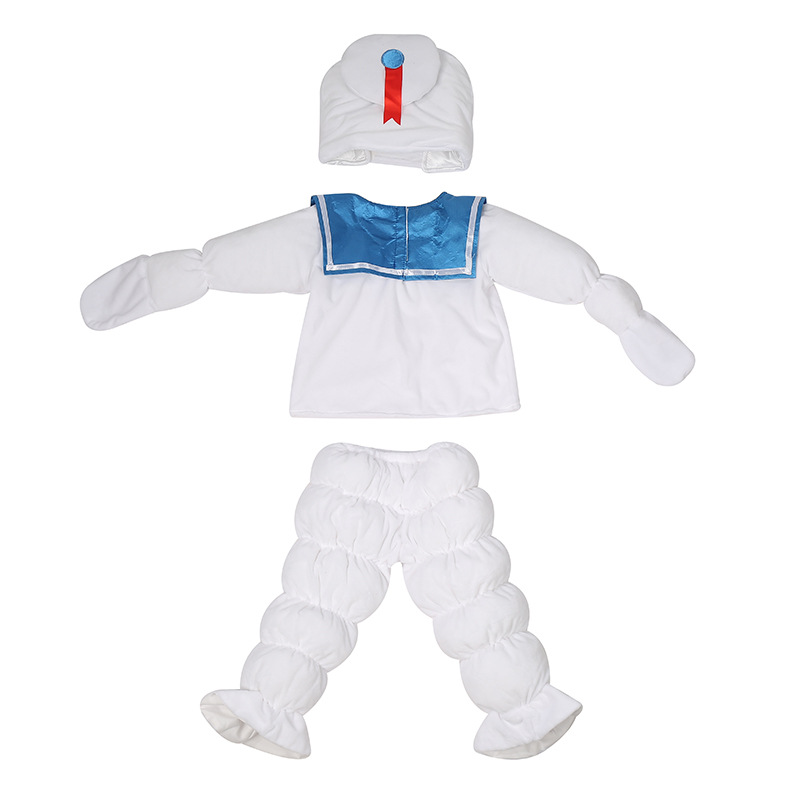 Kids Stay Puft Marshmallow Costume 