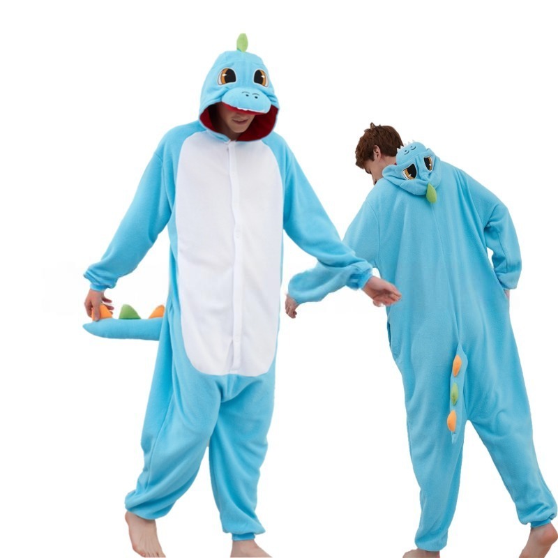 Adults Colorful Dinosaur Onesie Costume Pyjamas Party Book Week