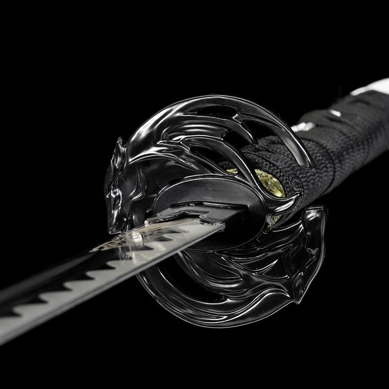 Ghost of Yotei Atsu's Lone Wolf Katana Blade Metal Sword 104cm