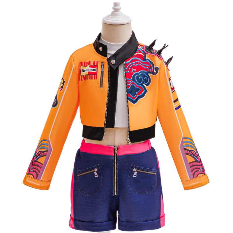 Girls KPop Demon Hunters Costume Rumi Cosplay
