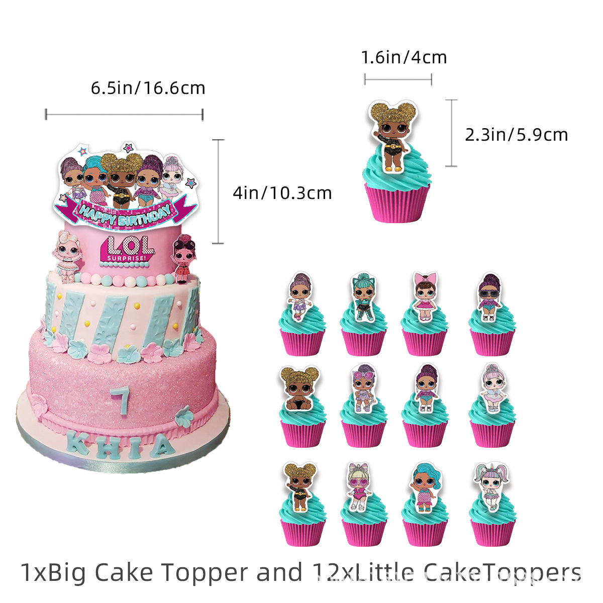 LOL Surprise Party Decorations Set