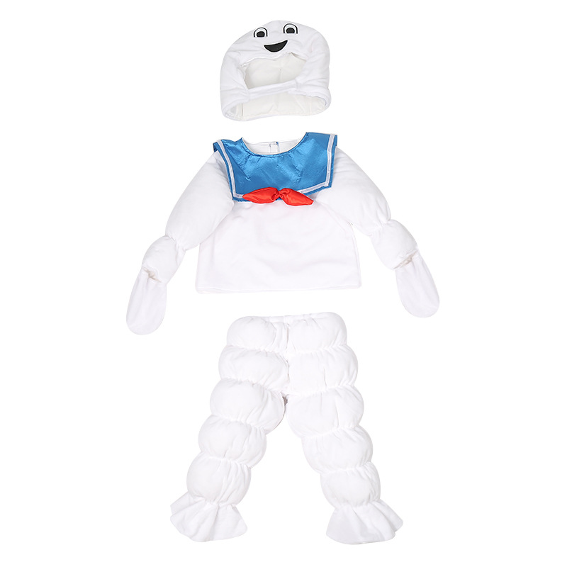 Kids Stay Puft Marshmallow Costume 