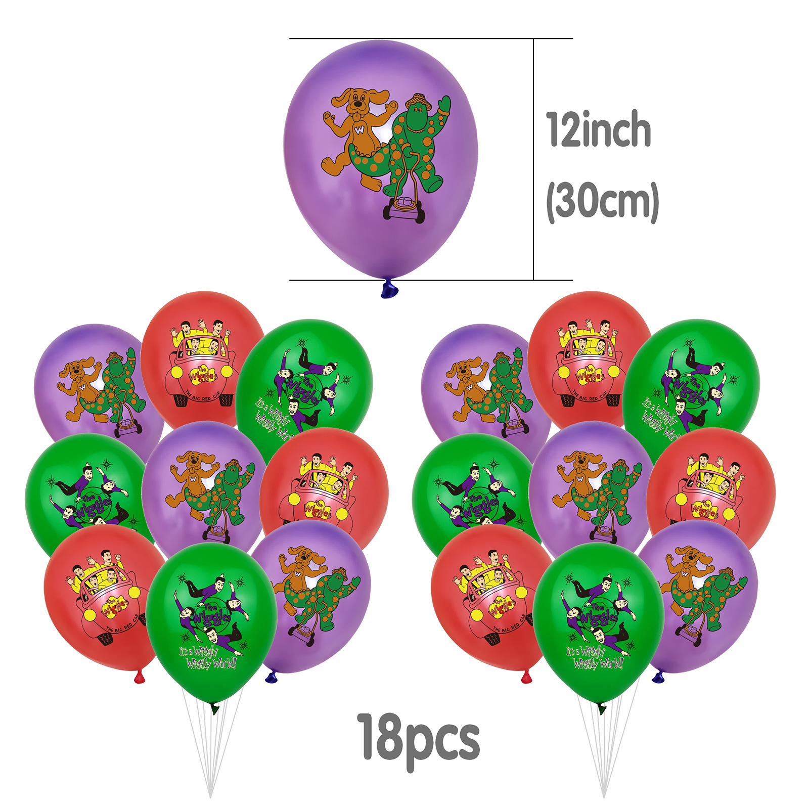 The Wiggles Birthday Party Decorations Set