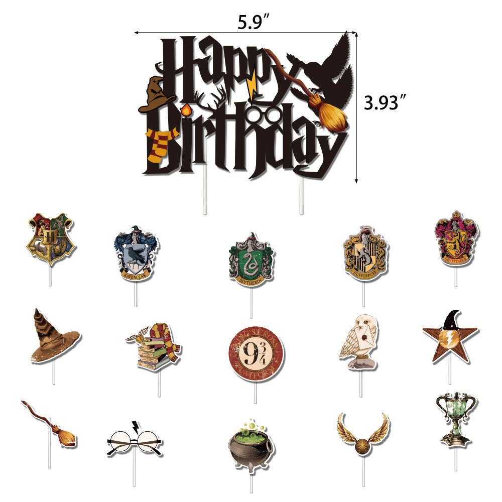 Harry Potter Birthday Party Decorations Set