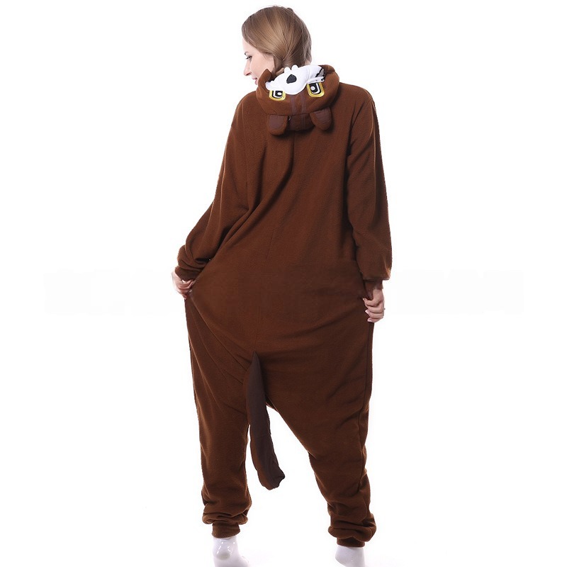 Chipmunk Squirrel Onesie Costume Kigurumi Pajamas