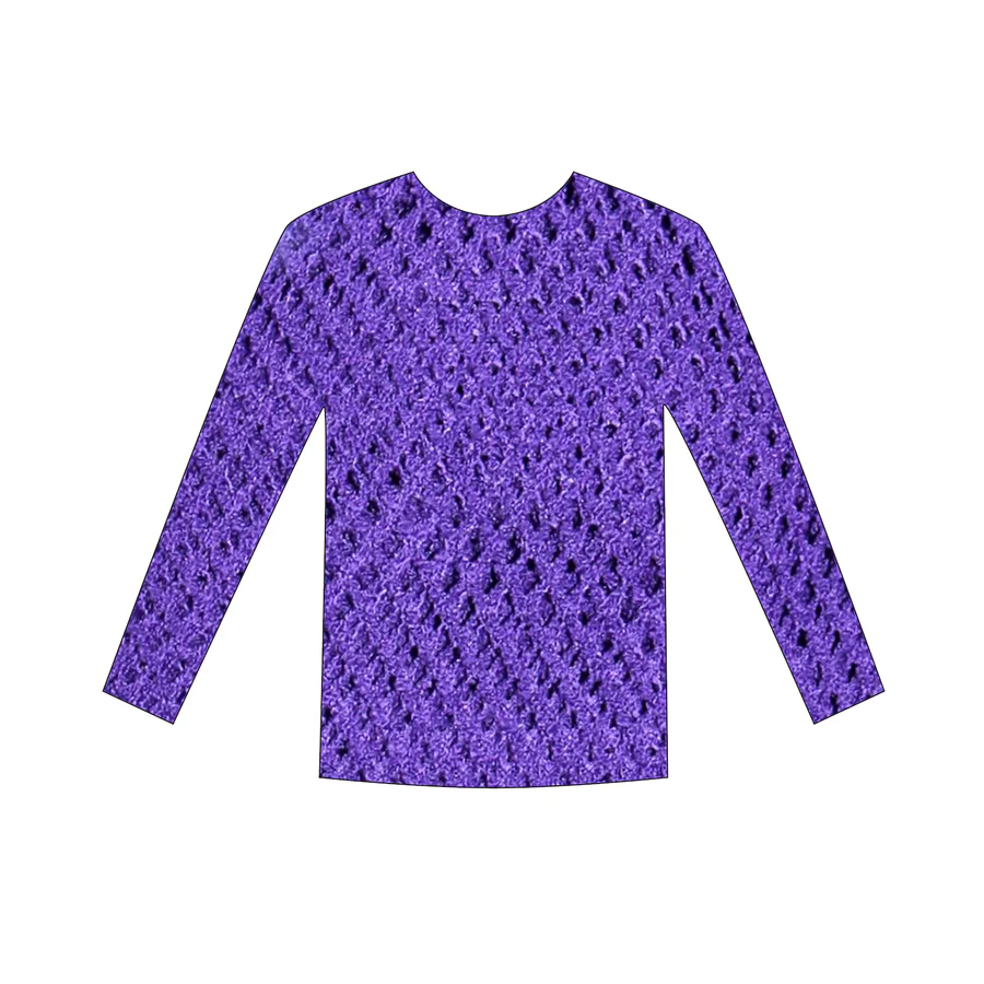 Fishnet Long Sleeve Top