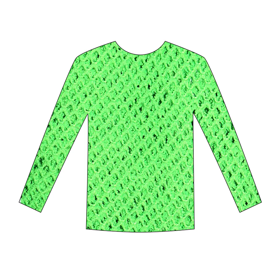 Fishnet Long Sleeve Top