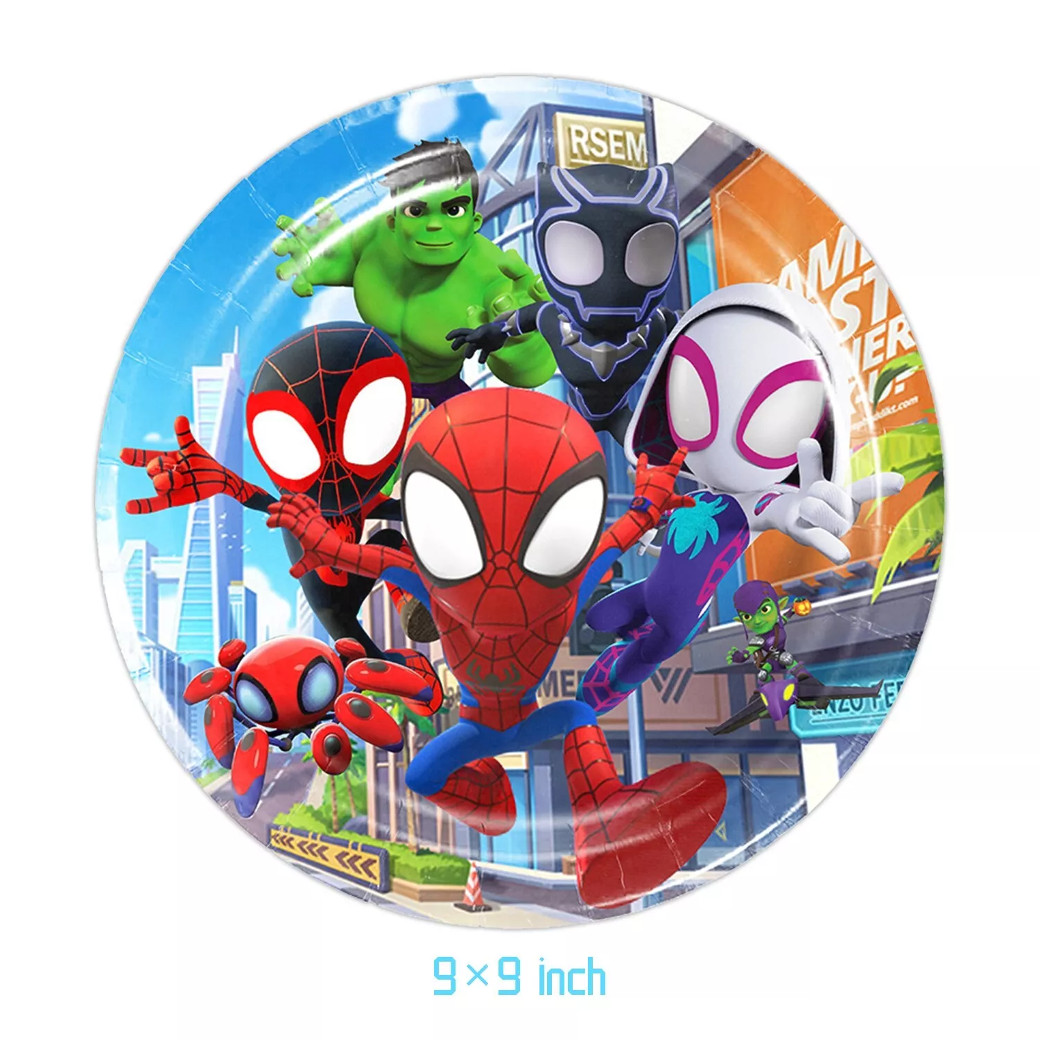 Spiderman Spidey & His Amazing Friends Party Decorations