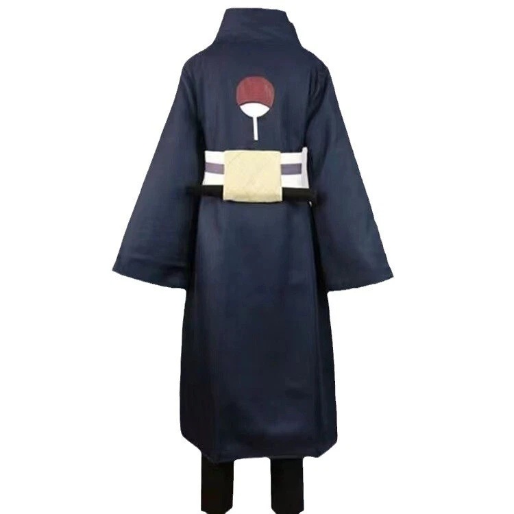 Naruto Akatsuki Ninja Uchiha Obito Cosplay Costume Anime