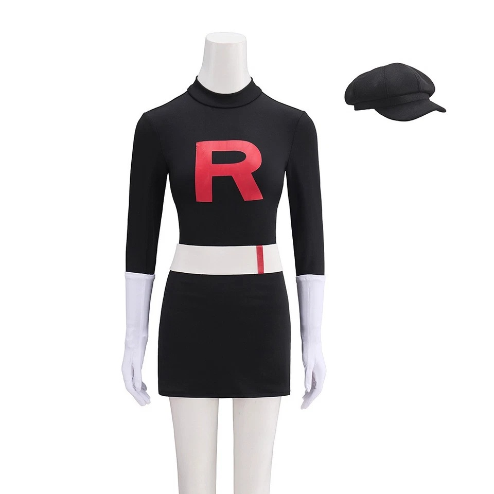Adults Team Rocket Grunt Costume Book Week Cosplay 