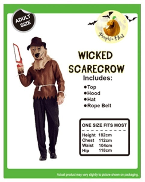 Adult Wicked Scarecrow Costume - Costume Works AU