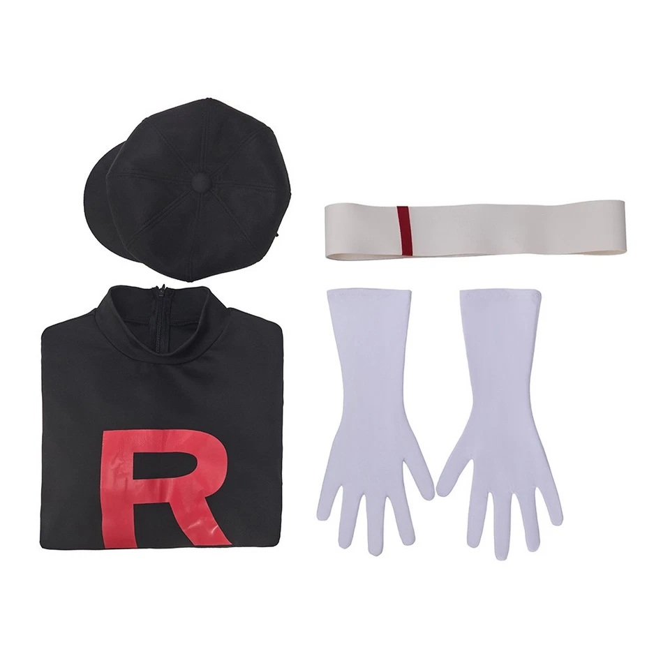 Adults Team Rocket Grunt Costume Book Week Cosplay 