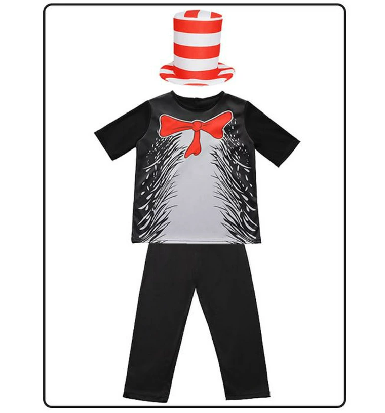 Boys Cat In The Hat Dr Seuss Costume