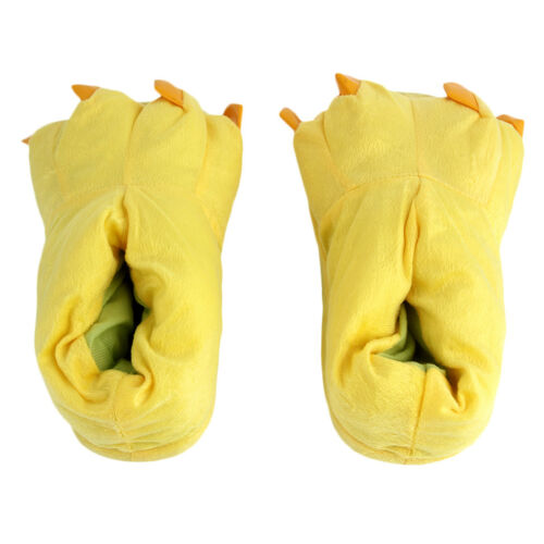 Novelty Yellow Claw Slippers for Onesies