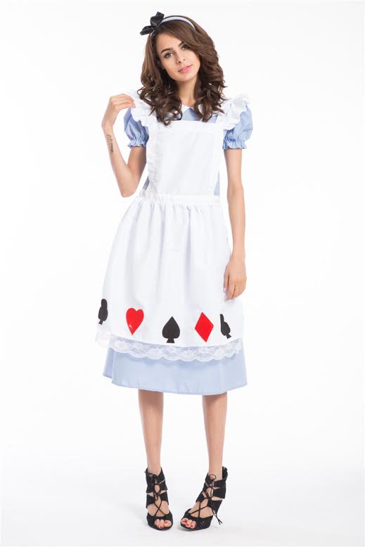 Womens Alice in Wonderland Costume Book Week Cosplay