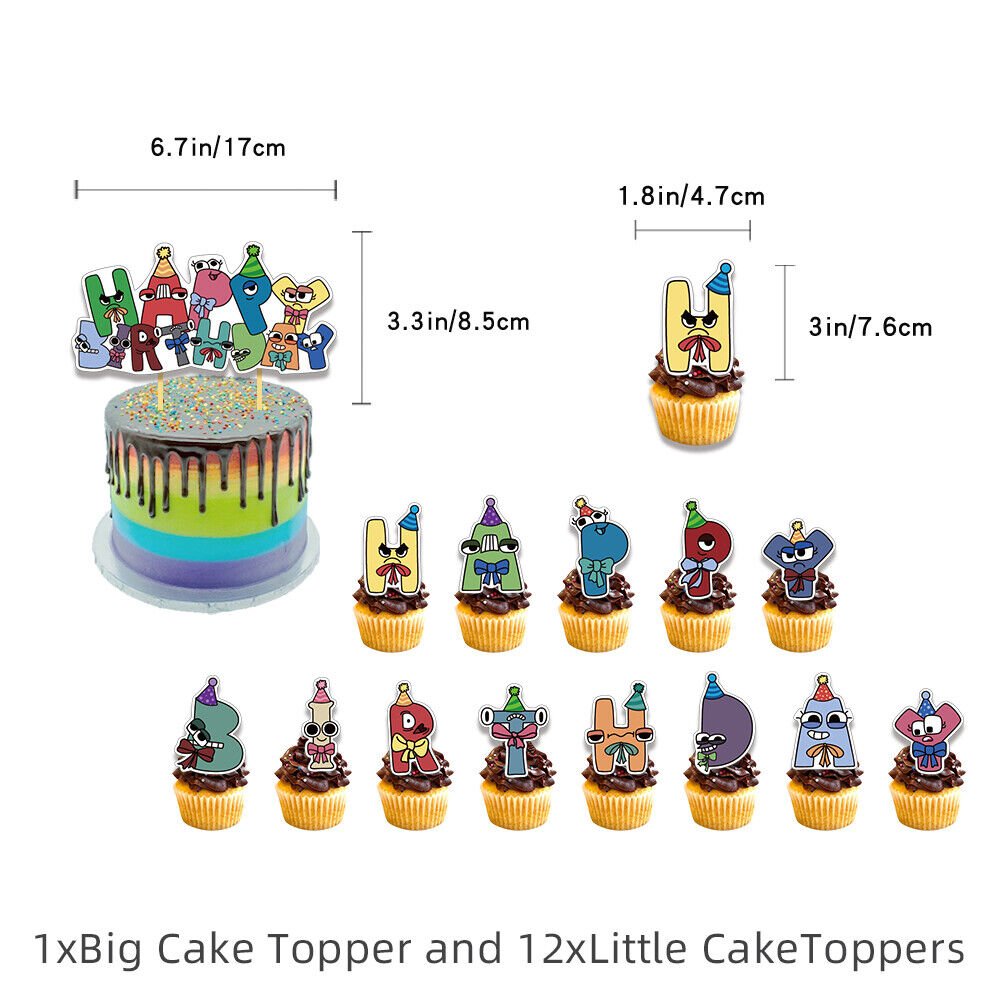 Alphabet Lore Birthday Party Set - Costume Works AU