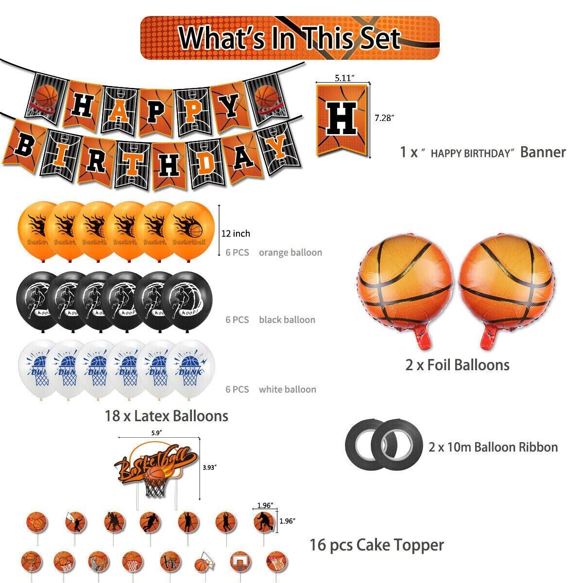 Basketball Party Set - Costume Works AU