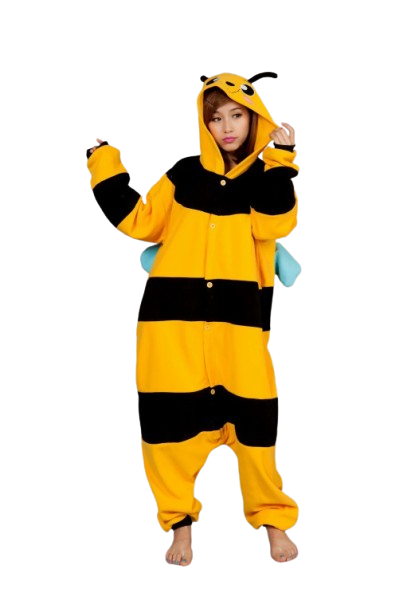 Bee Onesie Costume Kigurumi Pajamas